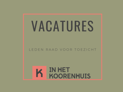 Vacature leden RvT afbeelding